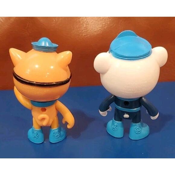 3 In Octonauts Captain Barnacles Kwazii Action Figures Replacements Collectibles - Picture 3 of 12